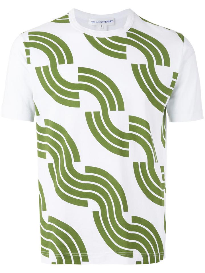 Comme Des Garçons Shirt - Printed T-shirt - Men - Cotton - S, White, Cotton