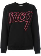 Mcq Alexander Mcqueen Logo Patch Sweatshirt, Women's, Size: Small, Black, Cotton