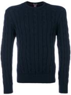 Paul & Shark Crew Neck Jumper - Blue