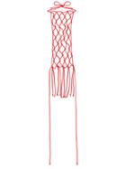 Reality Studio 'net' Handmade Necklace, Women's, Red