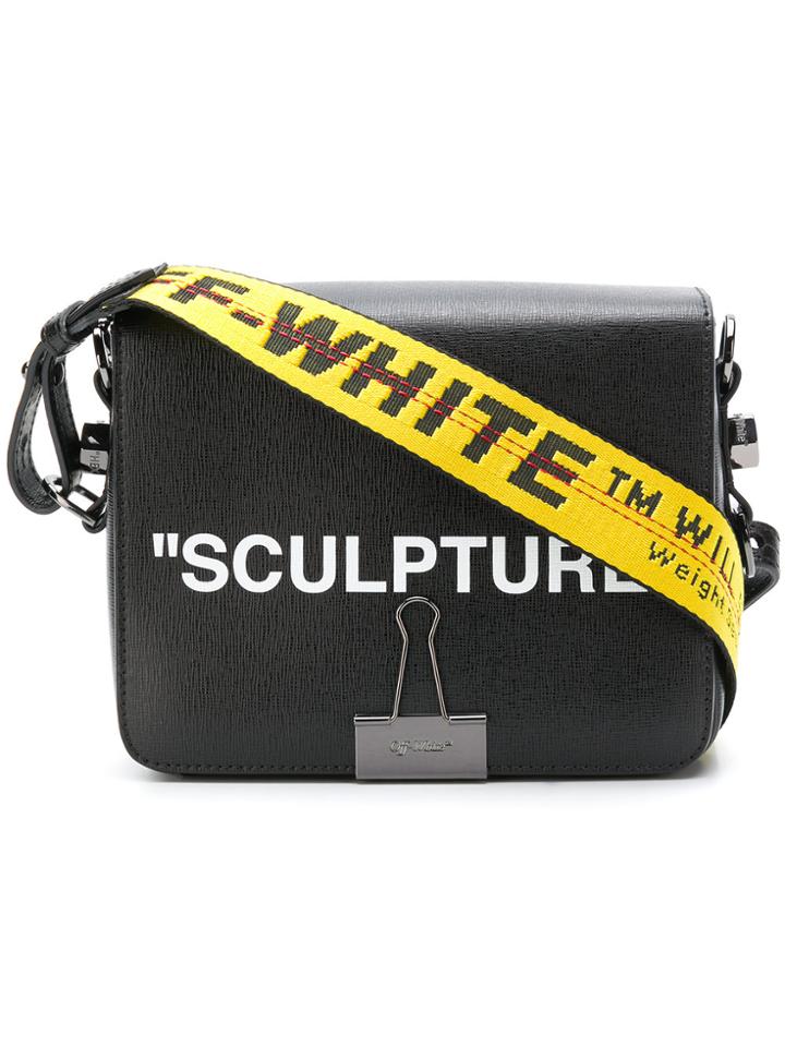 Off-white Sculpture Crossbody - Black