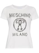 Moschino Logo Front T-shirt - White