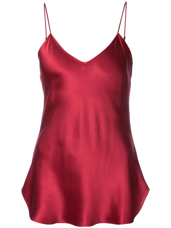 Nili Lotan Isabella Cami Vest - Red