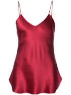 Nili Lotan Isabella Cami Vest - Red