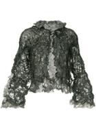 Issey Miyake Vintage Crumpled Jacket - Black