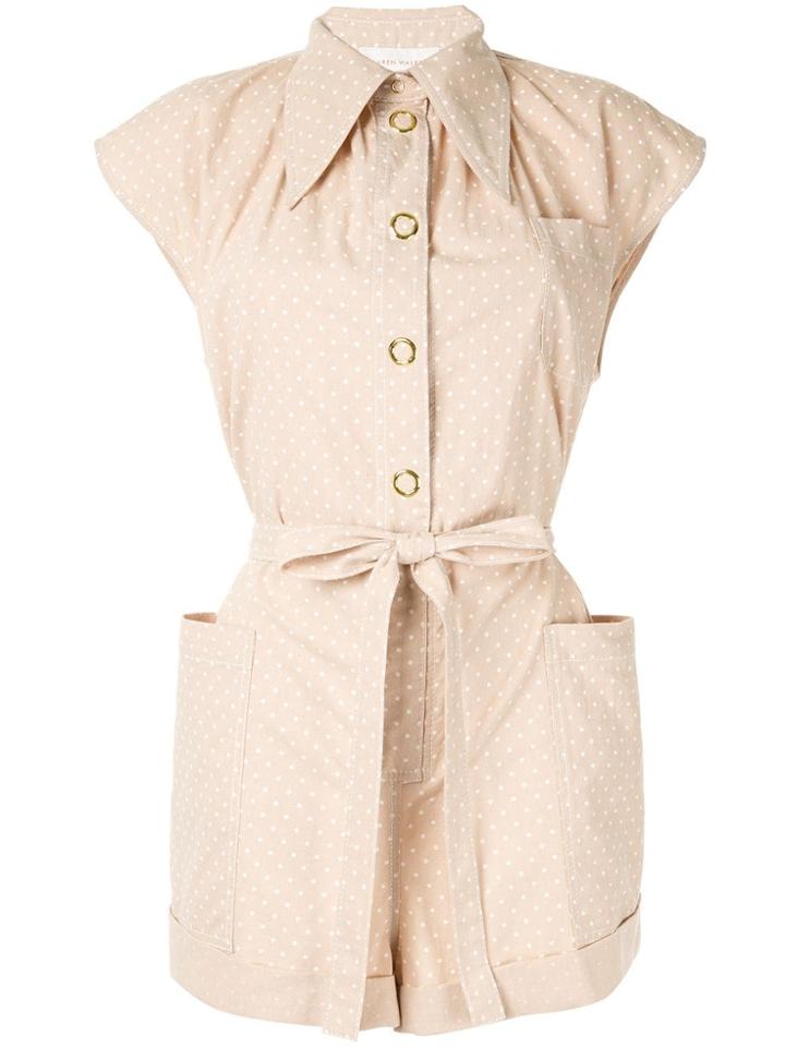 Karen Walker Ball Playsuit - Neutrals