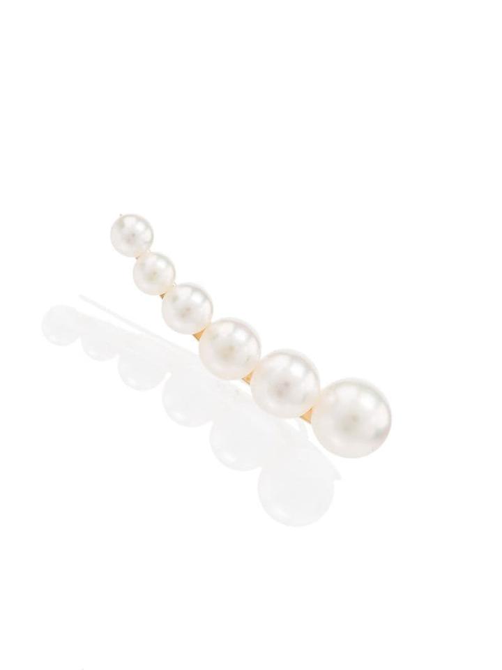Sophie Bille Brahe 14kt Gold Grace Pearl Ear Cuff