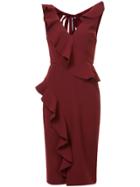 Rebecca Vallance Sylvette Midi Dress - Red