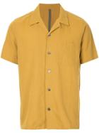 Kazuyuki Kumagai Notched Lapel Shirt - Yellow & Orange