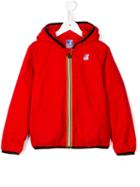K Way Kids Zipped Jacket, Boy's, Size: 6 Yrs, Red