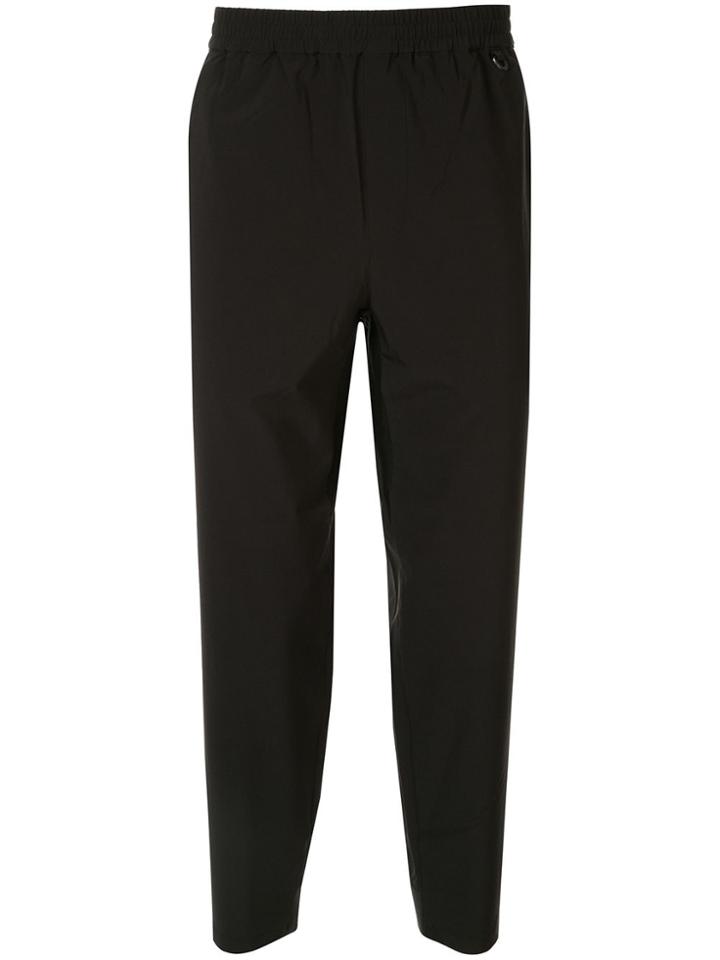 Blackbarrett Elasticated Waist Cropped Track Pants