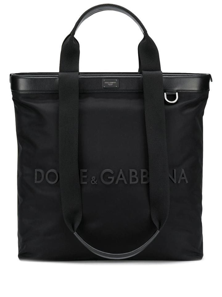 Dolce & Gabbana Shopper Tote Bag - Black
