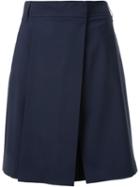 Jil Sander 'ascanio' Shorts, Women's, Size: 38, Blue, Cotton/spandex/elastane/virgin Wool
