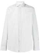 Hackett Microprint 'h' Regular Shirt - White