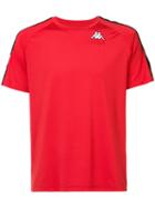 Gosha Rubchinskiy - Gosha Rubchinskiy X Kappa Logo Print T-shirt - Men - Polyester/spandex/elastane - M, Red, Polyester/spandex/elastane
