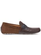 Fendi Driving Loafers - Brown