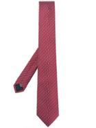 Lanvin Jacquard Tie - Red