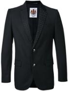 Education From Youngmachines Classic Blazer, Men's, Size: 3, Black, Polyester/rayon