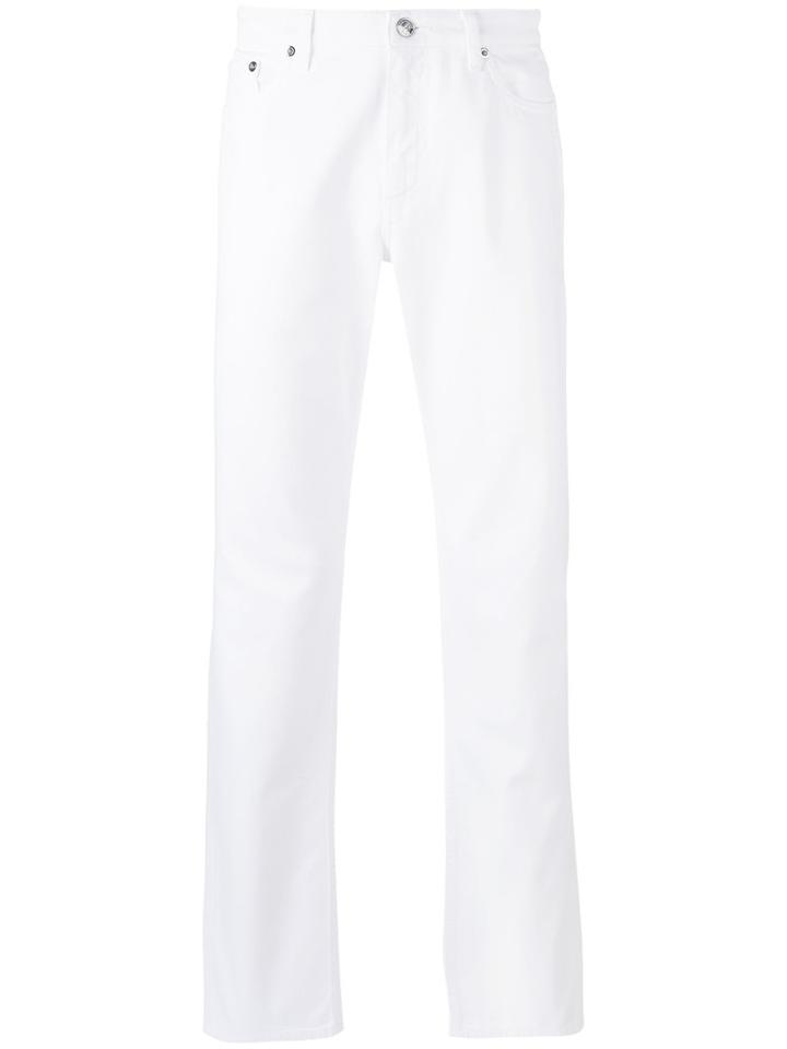 Ermenegildo Zegna - Classic Chinos - Men - Cotton/lyocell - 38, White, Cotton/lyocell