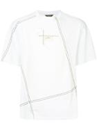 Indice Studio Stitch Detail T-shirt - White