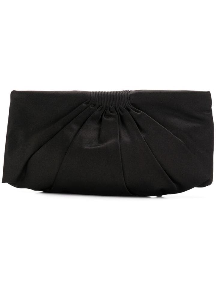 Chanel Pre-owned Draped Clutch - Black