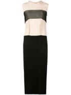 Yang Li Fitted Long Dress - Yellow