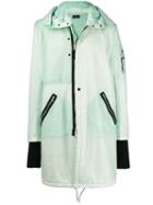 Stone Island Shadow Project Padded Iconic Patch Coat - Green