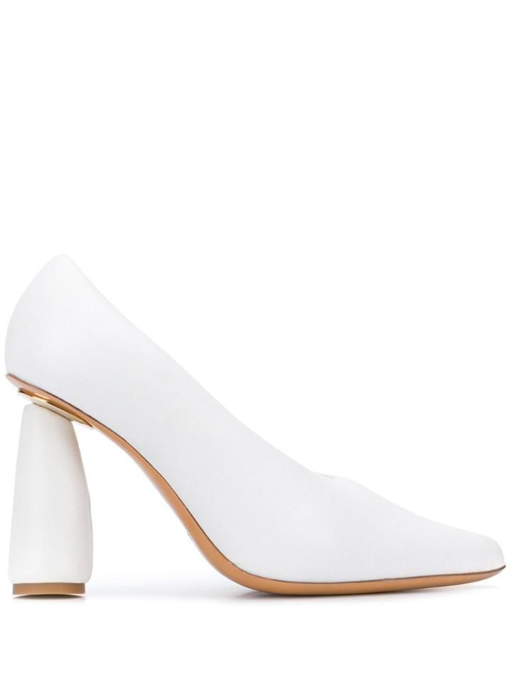 Jacquemus Les Chaussures Jacques 105 Pumps - White