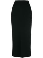 Ports 1961 Knitted Pencil Skirt - Black