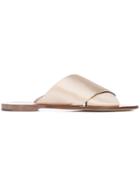 Diane Von Furstenberg Crossover Sandals - Brown