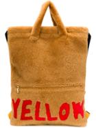 Liska Yellow Backpack - Brown
