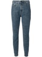 Diesel Black Gold High-waisted Slim Jeans - Blue