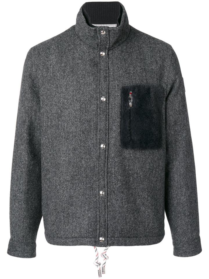 Moncler Gamme Bleu Chest Pocket Jacket - Grey