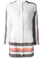 Lemlem Nunu Gauze Shirt Dress, Women's, Size: M, White, Cotton/acrylic