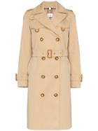Burberry Islington Double-breasted Trench Coat - Neutrals