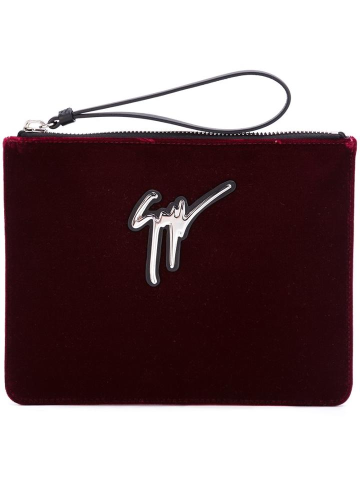 Giuseppe Zanotti Design 'marcel' Clutch, Women's, Red