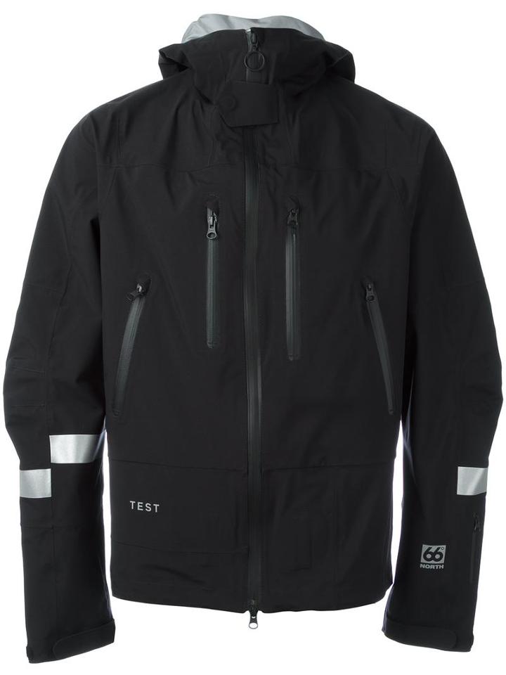 Soulland 'meets 66o North' Wind Breaker, Men's, Size: Large, Black, Nylon