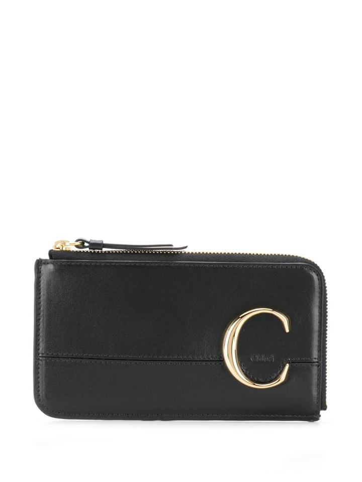 Chloé C Card Holder - Black