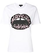 Markus Lupfer Alex Flocked Lips T-shirt - White