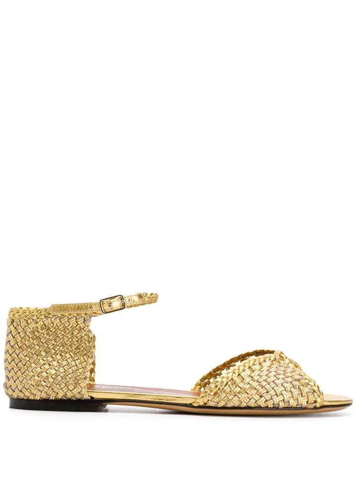 Michel Vivien Babeth Sandals - Gold