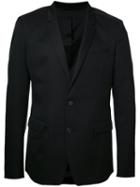 Juun.j Notched Lapel Blazer, Men's, Size: 46, Black, Wool