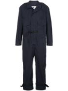 Snow Peak Buckle Detail Jumpsuit - Blue