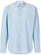 Givenchy Star Embroidered Shirt - Blue