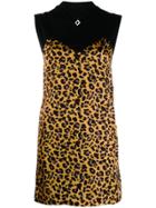 Marcelo Burlon County Of Milan Cross County Leopard Dress - Black