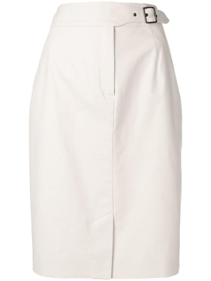 Paule Ka Adjustable Waist Skirt - Neutrals