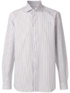 Corneliani Striped Shirt - White