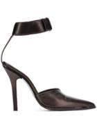 Gucci Pre-owned 1990's Ankle Strap Pumps - Brown