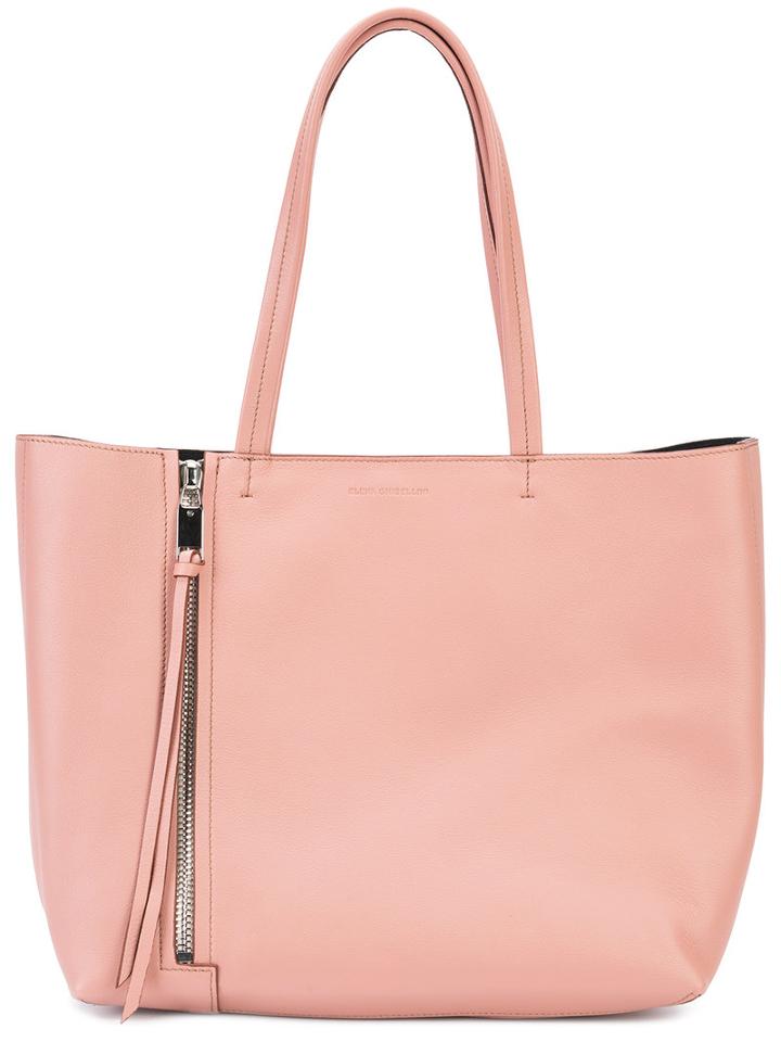 Elena Ghisellini - Shopper Tote - Women - Leather - One Size, Pink/purple, Leather