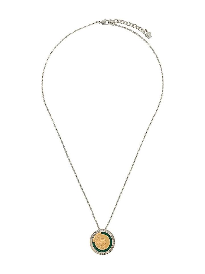 Versace Medusa Pendant Necklace - Silver