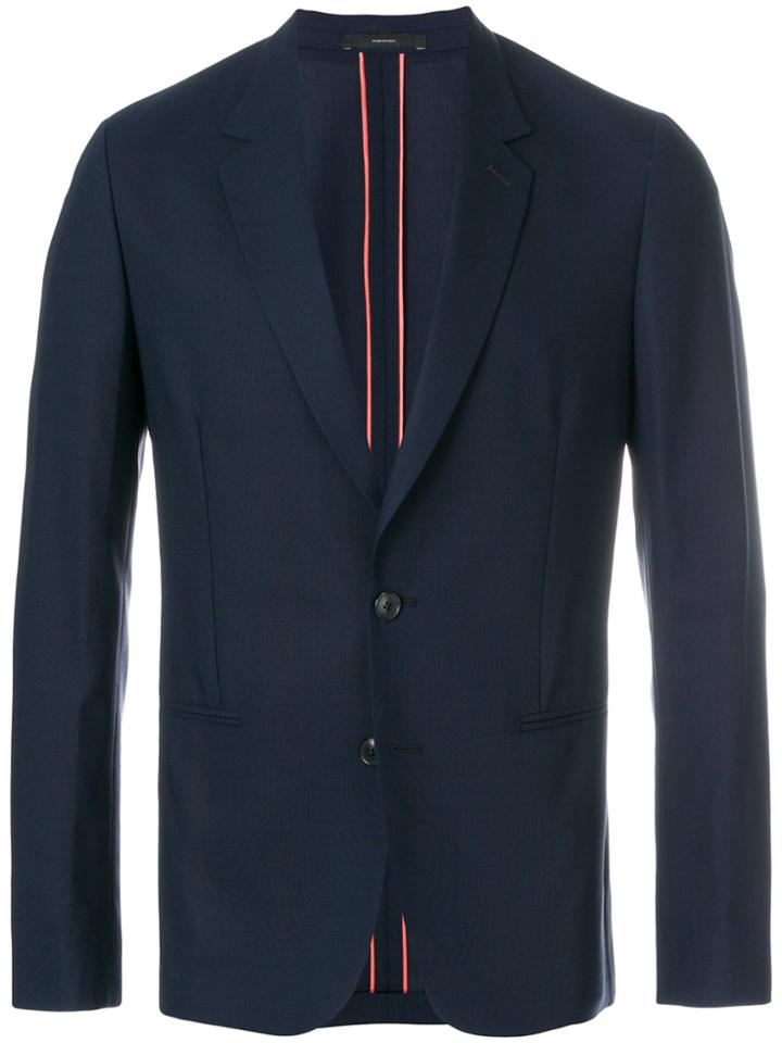 Paul Smith Tailored-fit Loro Piana Blazer - Blue